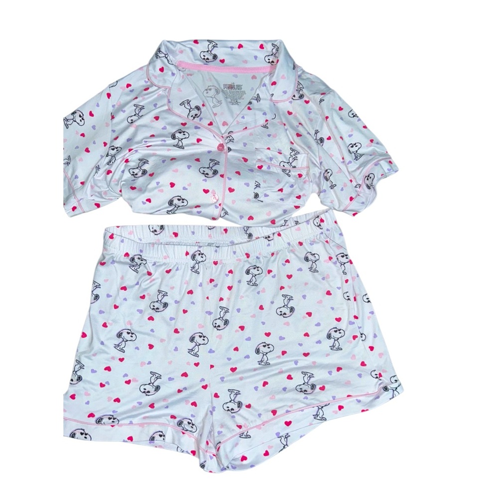 Snoopy Short pajama set NEW